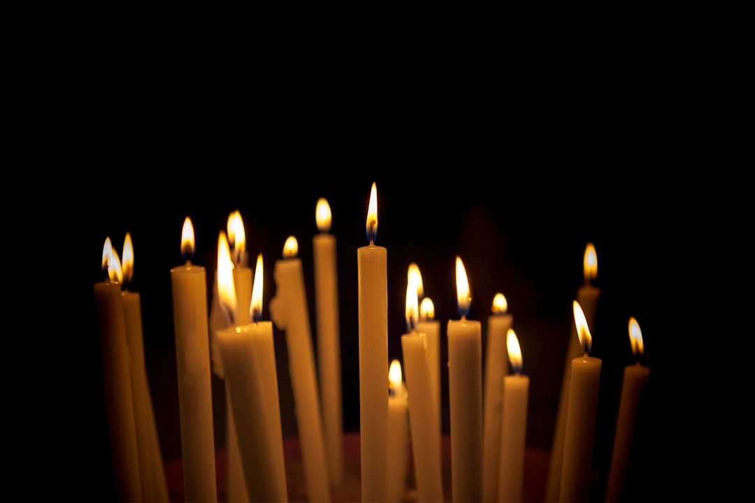 Photo Candle wax