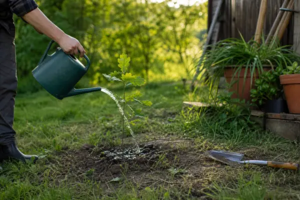 Stejar (Quercus robur) – plantare, udare și întreținere