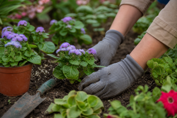 Ageratum (Ageratum houstonianum) – ghid practic de plantare și îngrijire