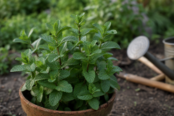 Menta (Mentha piperita) – condiții de creștere, plantare și îngrijire