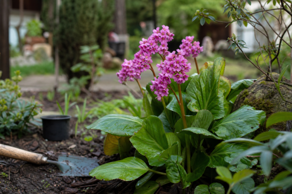 Bergenia cordifolia: ce condiții cere și cum o îngrijești