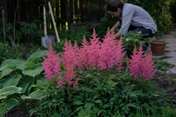 Astilbe (Astilbe arendsii): cum se plantează și cum se îngrijește corect
