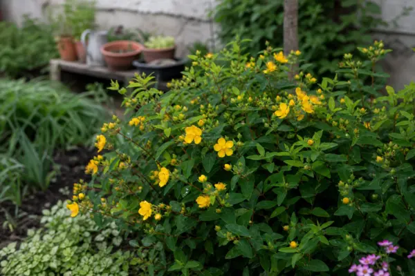 Sunătoare arbustivă (Hypericum calycinum) – ghid complet de cultivare și îngrijire