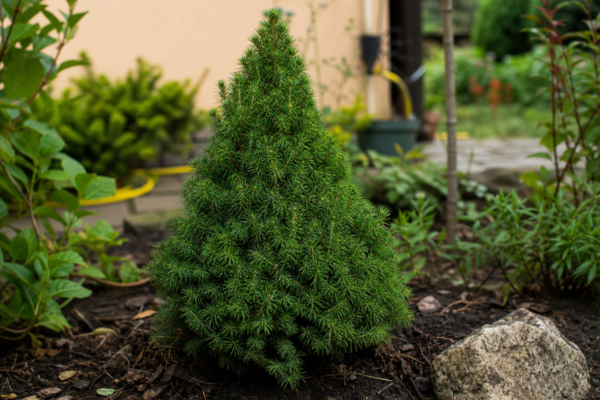 Molid conic (Picea glauca Conica) – plantare, udare și întreținere