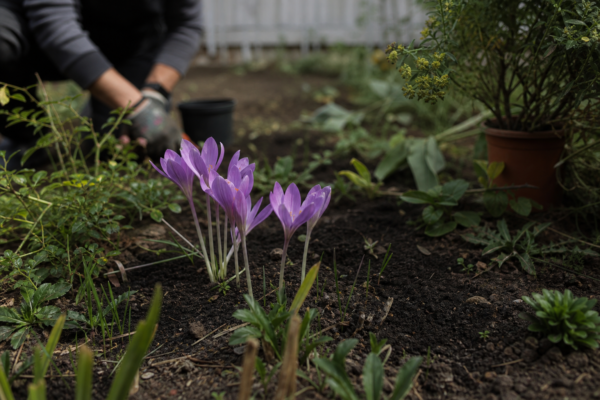 Brândușa de toamnă (Colchicum autumnale): ce condiții cere și cum o îngrijești