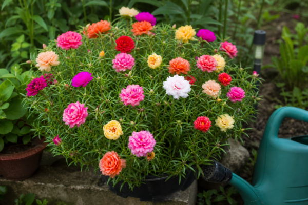 Floare de piatră (Portulaca grandiflora) – ghid complet de cultivare și îngrijire