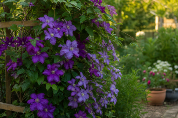 Clematis – ghid complet de cultivare și îngrijire