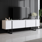 Comoda TV 180 X 30 X 50 Luxe - White Black