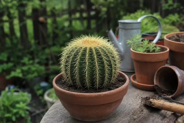Cactus-butoi (Echinocactus grusonii) – sfaturi utile pentru plantare și îngrijire