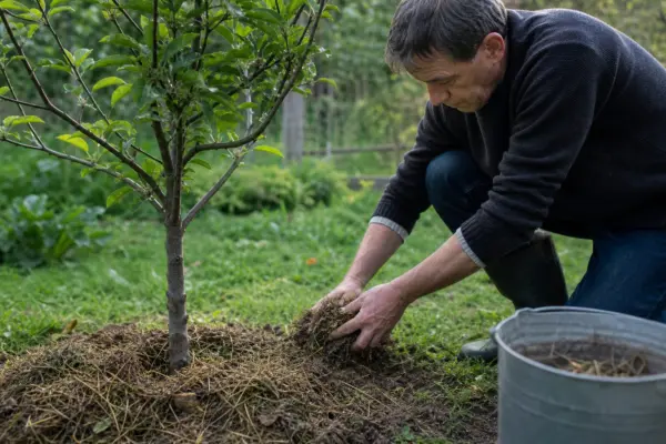 Mulcirea pomilor fructiferi: ce materiale alegi și cum le așezi corect